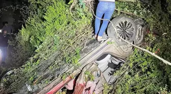 Alanya'da Uçuruma Devrilen Otomobilin Sürücüsü Hayatını Kaybetti