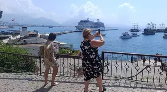 Alanya'ya Kruvaziyer Turisti Akını