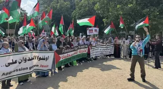 Berlin'de Filistin'e Destek Gösterisi Düzenlendi