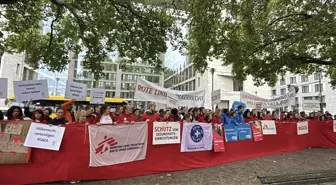 Almanya'da Gazze İçin Uluslararası Hukukun Korunması Çağrısı