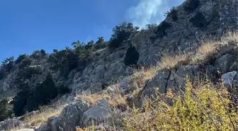 Burdur'un Altınyayla ilçesinde yangın alarmı