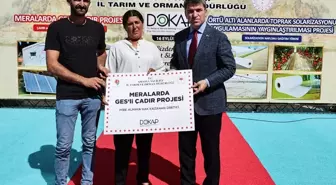 Amasya'da Güneş Enerjili Çadır ve Solarizasyon Naylonları Dağıtıldı