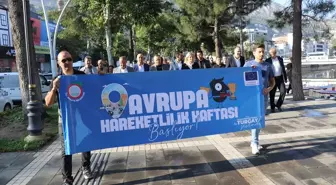 Amasya'da Avrupa Hareketlilik Haftası Kapsamında Sessiz Yürüyüş Düzenlendi