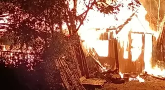 Amasya'da Bağ Evi Yangını Kullanılamaz Hale Geldi