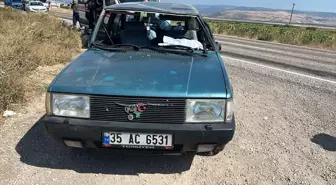 Amasya'da Otomobil Şarampole Devrildi, 3 Yaralı