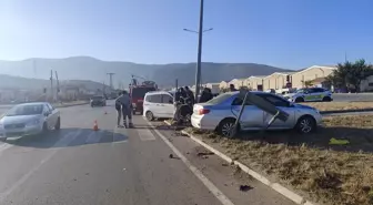 Amasya'da Trafik Kazası: 1 Yaralı