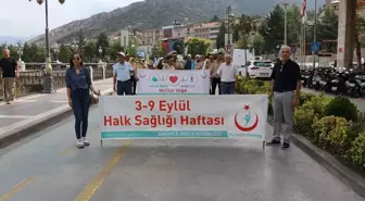 Amasya'da 'Halk Sağlığı Haftası' yürüyüşü yapıldı
