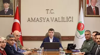 Amasya'da Güvenlik ve Huzur Toplantısı Yapıldı