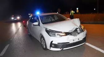 Amasya'da Trafik Kazası: 2 Yaralı