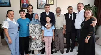 Amasya Valisi Bakan, Merzifon'da ziyaretlerde bulundu