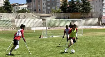 Ampute Milli Futbol Takımı Kırşehir'de Kamp Yapıyor