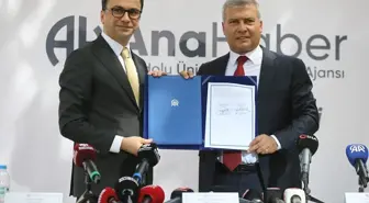 Anadolu Ajansı ve Anadolu Üniversitesi'nden 'AnaHaber' İşbirliği Protokolü
