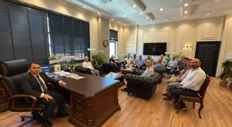 Anamur Belediye Başkanı, Yeni Kaymakamı Ziyaret Etti