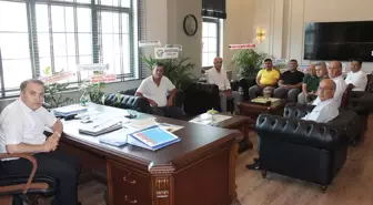 Anamur-Bozyazı Ziraat Odası'ndan Kaymakam Duru'ya Ziyaret