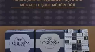 Anamur'da 66 Bin Kaçak Makaron Ele Geçirildi