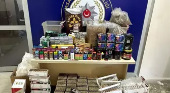 Mersin'de Sigara ve Tütün Kaçakçılığı Operasyonu