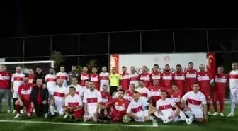 Ankara'da 19 Eylül Gaziler Günü dolayısıyla futbol müsabakası düzenlendi