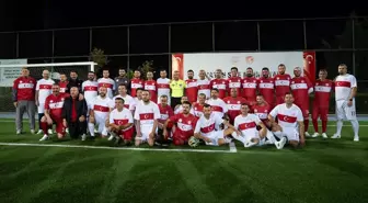 Ankara'da 19 Eylül Gaziler Günü dolayısıyla futbol müsabakası düzenlendi