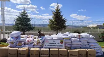 Ankara'da 6 Ton Kaçak Tütün Ele Geçirildi