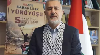 Ankara'da Gazze İçin Dev Yürüyüş