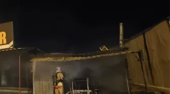 Antakya'da Lokantada Yangın Çıktı