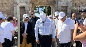 Perge Antik Kenti'nde Sağlıklı Yaşam Etkinliği Düzenlendi