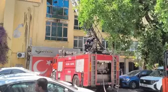 Antalya'da Boş Binada Yangın Çıktı
