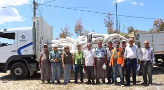 Antalya'daki Dolu Afeti Sonrası Çiftçilere Gübre Desteği
