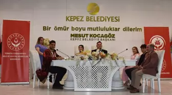 Antalya'da 'Evlenecek Gençlerin Desteklenmesi Projesi'nden yararlanan iki çiftin nikahı kıyıldı