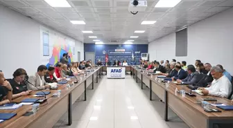 Antalya'da Olası Afetlere Hazırlık Toplantısı Gerçekleştirildi