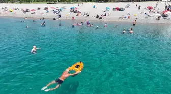 Antalya'da Cankurtaran Robotu Plajlarda Hizmette