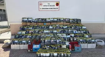Antalya'da Kaçakçılığa Geçit Yok: Jandarmadan Operasyon