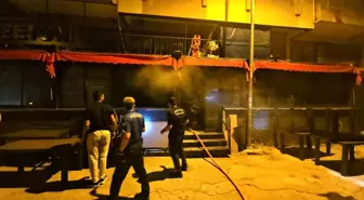 Manavgat'ta Kafede Yangın: İtfaiye Müdahale Etti