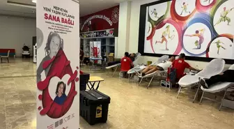 Antalya'da kan ve kök hücre bağışı etkinliği düzenlendi
