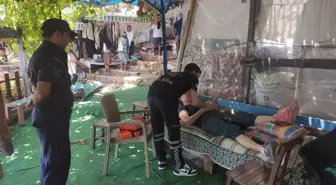 Demre’de Düşen Yabancı Uyruklu Kişi Kurtarıldı