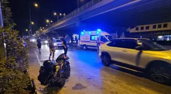 Manavgat'ta Motosiklet Kazası: İki Yaralı