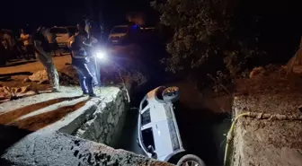 Manavgat'ta Otomobil Sulama Kanalına Devrildi: 2 Kişi Hayatını Kaybetti