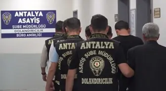 Antalya'da Dolandırıcılara Operasyon: 4 Zanlı Gözaltına Alındı