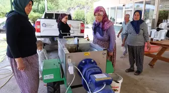 Antalya'da Üzüm Hasadı İçin Ücretsiz Sıkma Makinesi Desteği