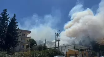 Aksu'da Orman Yangınına Müdahale Ediliyor