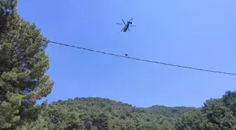 Antalya'nın Kaş İlçesinde Orman Yangını Kontrol Altında