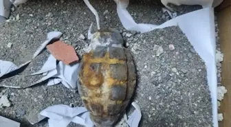 Ardahan'da Doğal Gaz Çalışmalarında El Bombası Bulundu