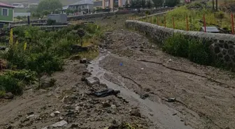 Ardahan'da Şiddetli Sağanak Hayatı Olumsuz Etkiledi