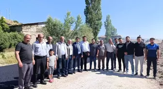 Tokat Artova'da Sıcak Asfalt Çalışmaları Devam Ediyor