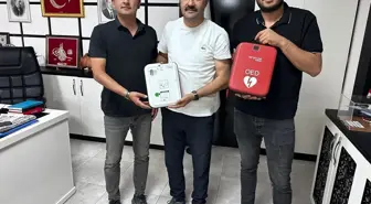 Demirci Belediyesine ASELSAN'dan Hayati Defibrilatör Desteği