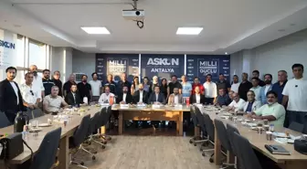 1. Akdeniz Bölge İstişare Toplantısı Antalya'da Gerçekleşti
