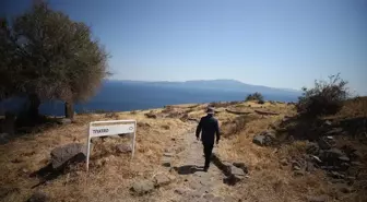 Assos Antik Kenti'nde 2.200 Yıllık Tiyatro Restorasyonunda Son Aşama