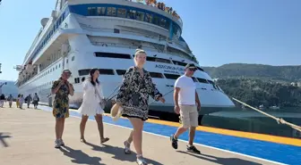 Astoria Grande Kruvaziyeri Amasra'ya Demir Attı
