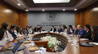Asya Kalkınma Bankası Heyeti Gençlik ve Spor Bakanlığı ile Görüşmelerde Bulundu