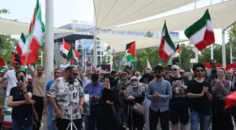 Viyana'da İsrail'in Saldırılarına Karşı Protesto Gösterisi